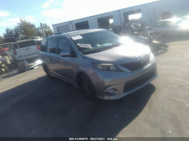 TOYOTA SIENNA 2012 5tdxk3dc3cs230342