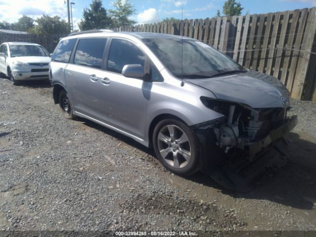 TOYOTA SIENNA 2012 5tdxk3dc3cs248498