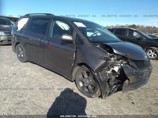 TOYOTA SIENNA 2015 5tdxk3dc3fs614321