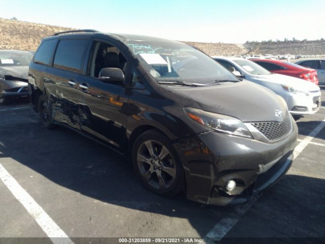 TOYOTA SIENNA 2015 5tdxk3dc3fs632415