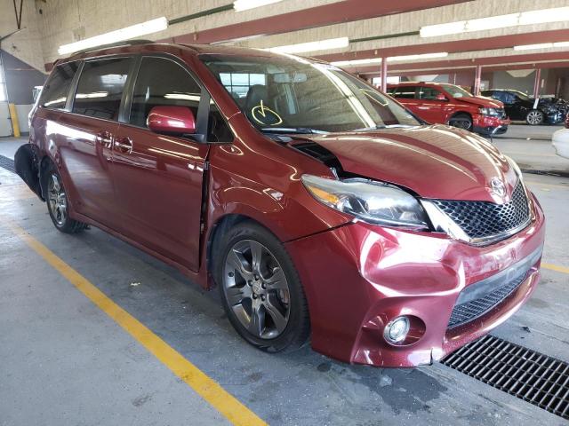 TOYOTA SIENNA SPO 2015 5tdxk3dc3fs661493