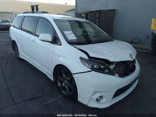 TOYOTA SIENNA 2015 5tdxk3dc3fs672400