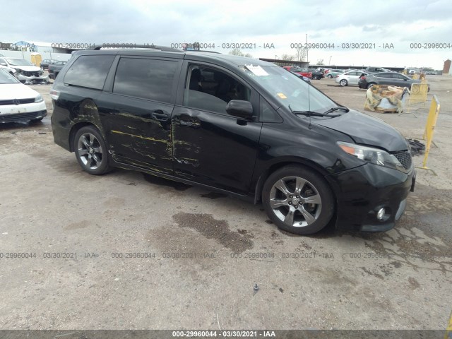 TOYOTA SIENNA 2011 5tdxk3dc4bs128921