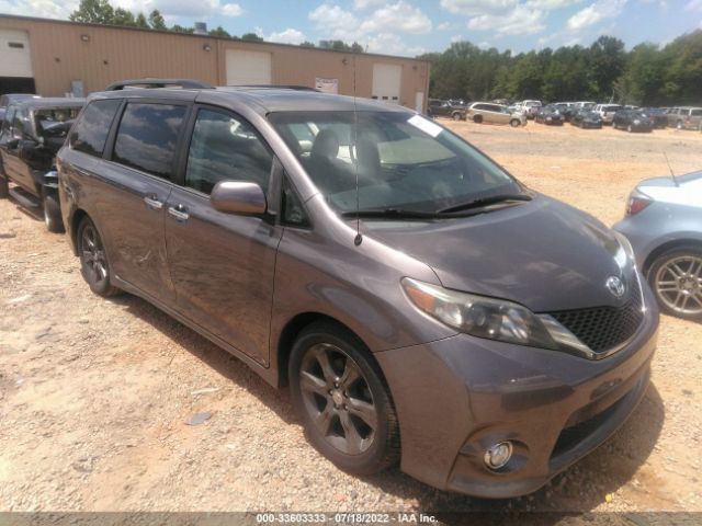 TOYOTA SIENNA 2013 5tdxk3dc4ds386245