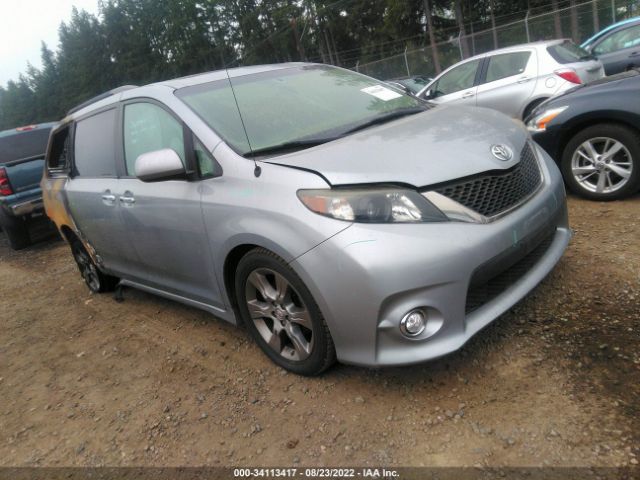 TOYOTA SIENNA 2014 5tdxk3dc4es415910