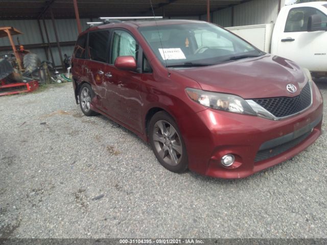 TOYOTA SIENNA 2014 5tdxk3dc4es430388