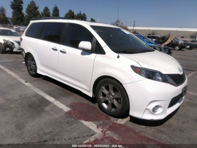 TOYOTA SIENNA 2014 5tdxk3dc4es504411