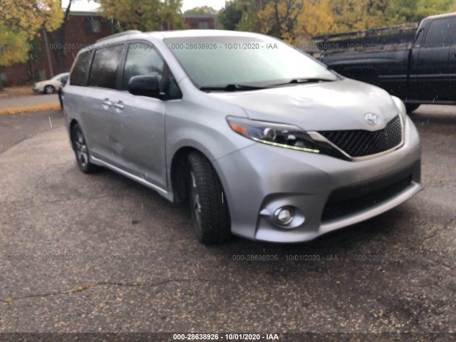 TOYOTA SIENNA 2016 5tdxk3dc4gs705745