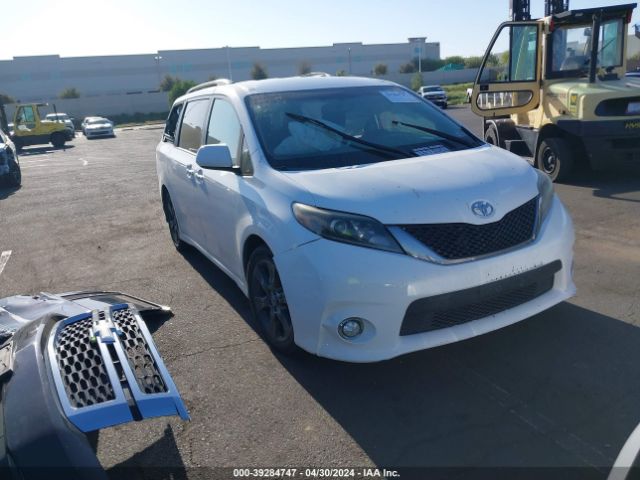 TOYOTA SIENNA 2016 5tdxk3dc4gs710427