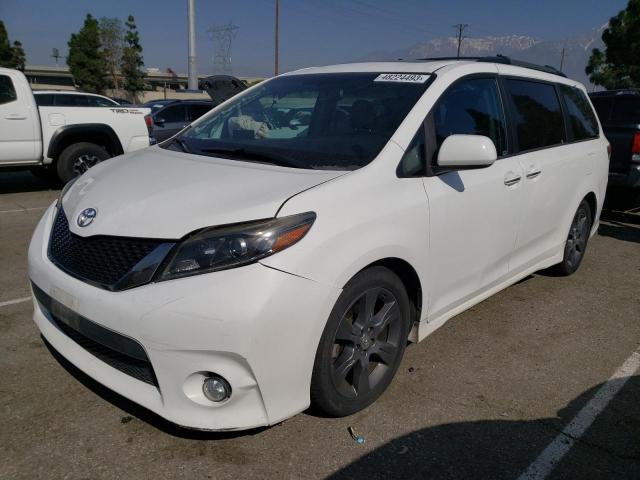 TOYOTA SIENNA SE 2016 5tdxk3dc4gs744206