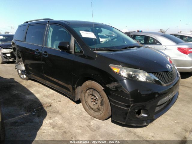 TOYOTA SIENNA 2012 5tdxk3dc5cs264380