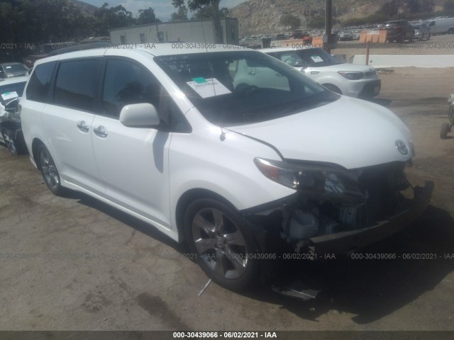 TOYOTA SIENNA 2014 5tdxk3dc5es491457