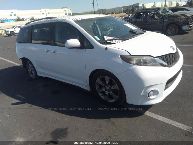 TOYOTA SIENNA 2014 5tdxk3dc5es492463