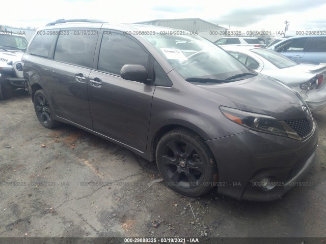 TOYOTA SIENNA 2015 5tdxk3dc5fs540125