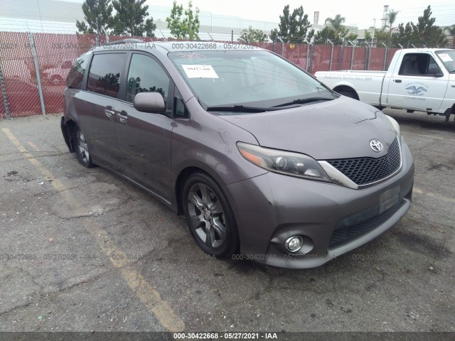 TOYOTA SIENNA 2015 5tdxk3dc5fs554879