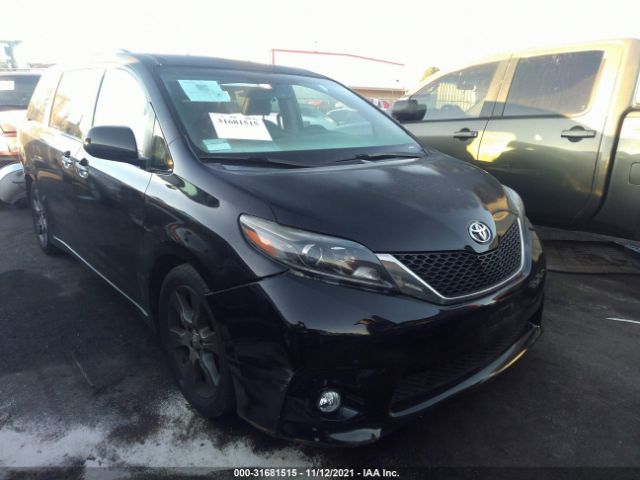 TOYOTA SIENNA 2015 5tdxk3dc5fs584271