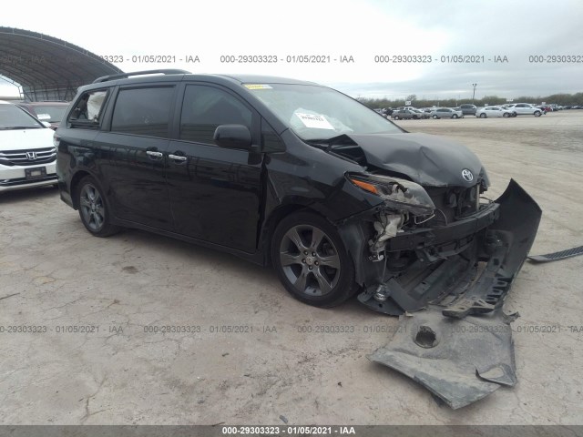 TOYOTA SIENNA 2015 5tdxk3dc5fs610156