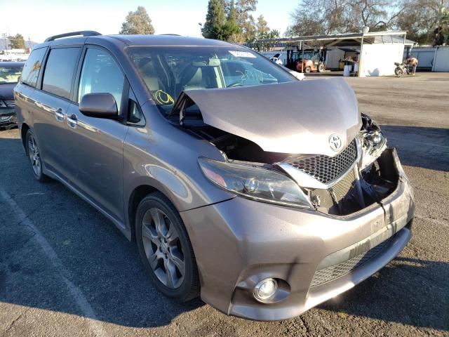 TOYOTA SIENNA SPO 2015 5tdxk3dc5fs624381