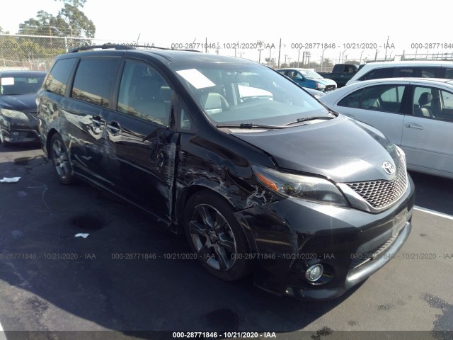 TOYOTA SIENNA 2015 5tdxk3dc5fs687724