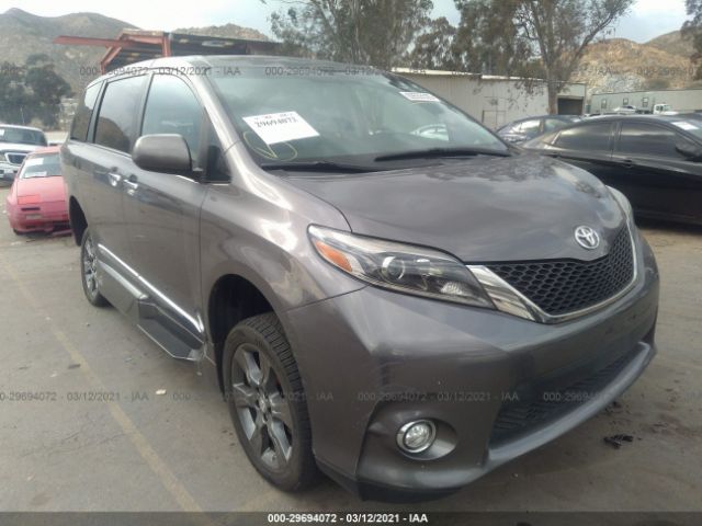 TOYOTA SIENNA 2016 5tdxk3dc5gs729729