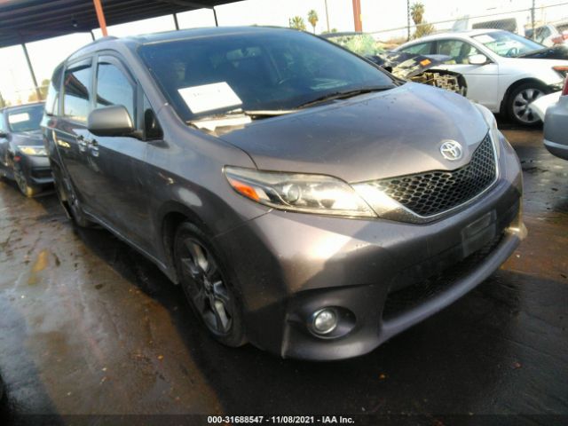 TOYOTA SIENNA 2016 5tdxk3dc5gs732727