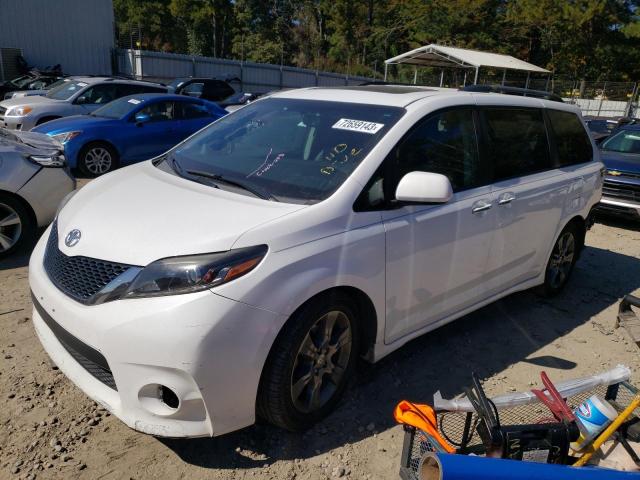 TOYOTA SIENNA 2016 5tdxk3dc5gs738933