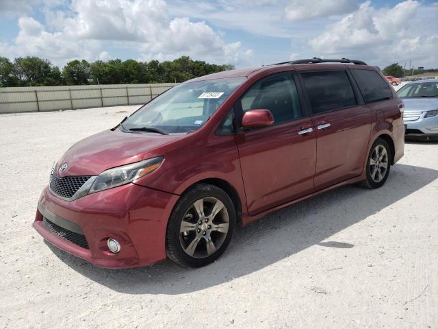 TOYOTA SIENNA SE 2016 5tdxk3dc5gs763024