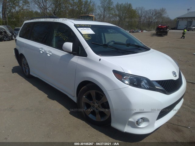 TOYOTA SIENNA 2011 5tdxk3dc6bs120450