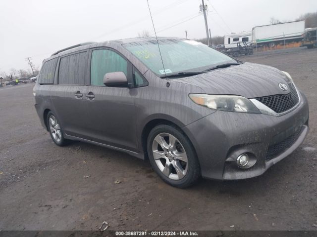 TOYOTA SIENNA 2012 5tdxk3dc6cs245322