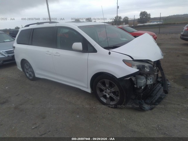 TOYOTA SIENNA 2012 5tdxk3dc6cs256143