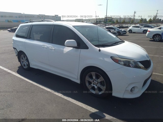 TOYOTA SIENNA 2012 5tdxk3dc6cs258782