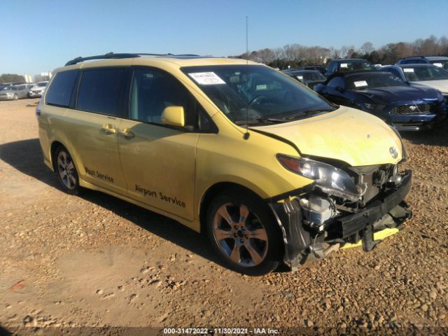 TOYOTA SIENNA 2012 5tdxk3dc6cs267241