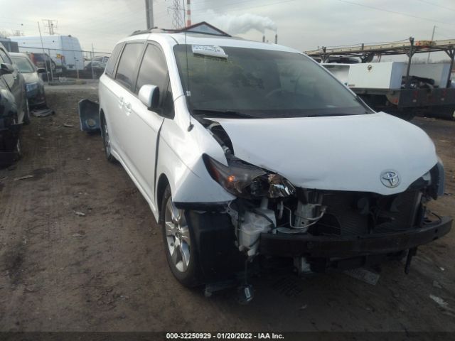 TOYOTA SIENNA 2012 5tdxk3dc6cs268499