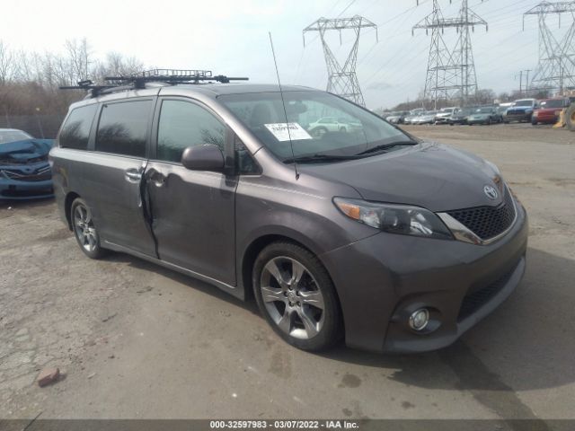 TOYOTA SIENNA 2013 5tdxk3dc6ds383220