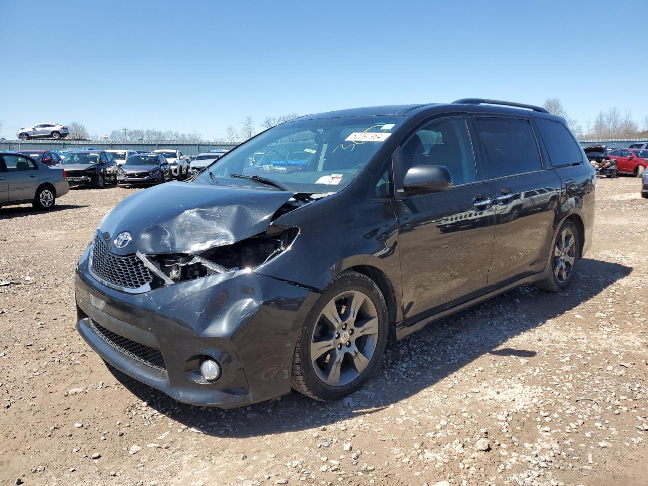 TOYOTA SIENNA 2015 5tdxk3dc6fs591049