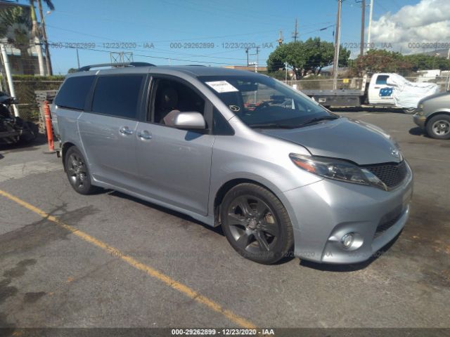 TOYOTA SIENNA 2016 5tdxk3dc6gs728394