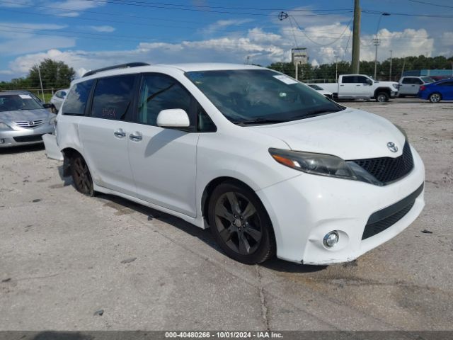 TOYOTA SIENNA 2016 5tdxk3dc6gs731229