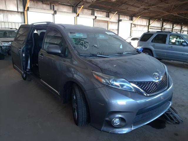 TOYOTA SIENNA SE 2016 5tdxk3dc6gs756552