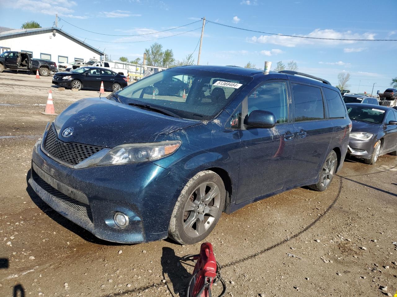 TOYOTA SIENNA 2011 5tdxk3dc7bs095865