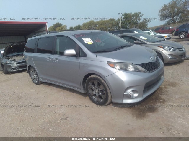 TOYOTA SIENNA 2011 5tdxk3dc7bs100689