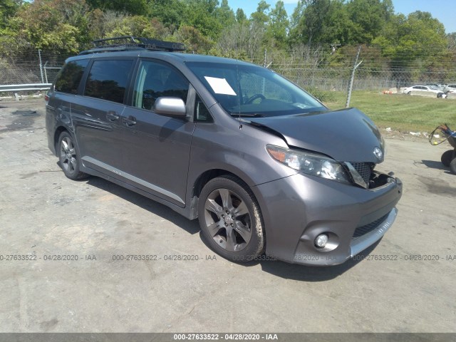 TOYOTA SIENNA 2011 5tdxk3dc7bs101082