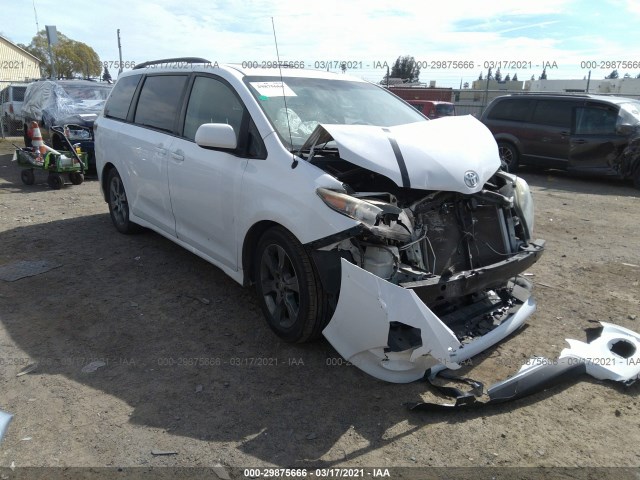 TOYOTA SIENNA 2012 5tdxk3dc7cs223104