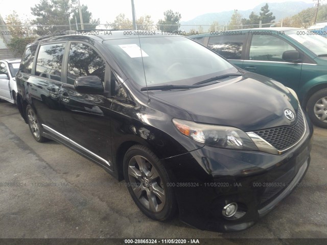 TOYOTA SIENNA 2012 5tdxk3dc7cs236919