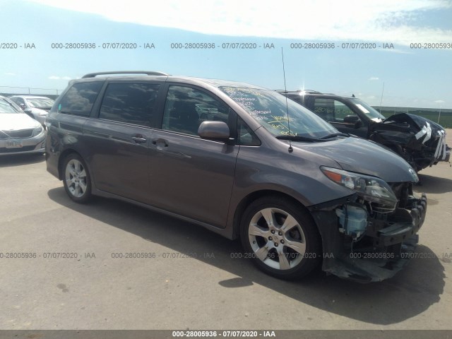 TOYOTA SIENNA 2012 5tdxk3dc7cs268799