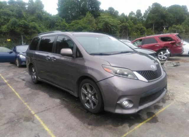 TOYOTA SIENNA 2015 5tdxk3dc7fs592629