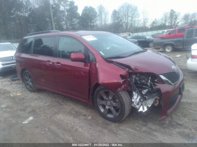 TOYOTA SIENNA 2015 5tdxk3dc7fs668110