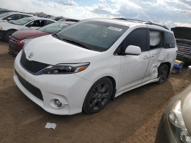 TOYOTA SIENNA SE 2016 5tdxk3dc7gs719543