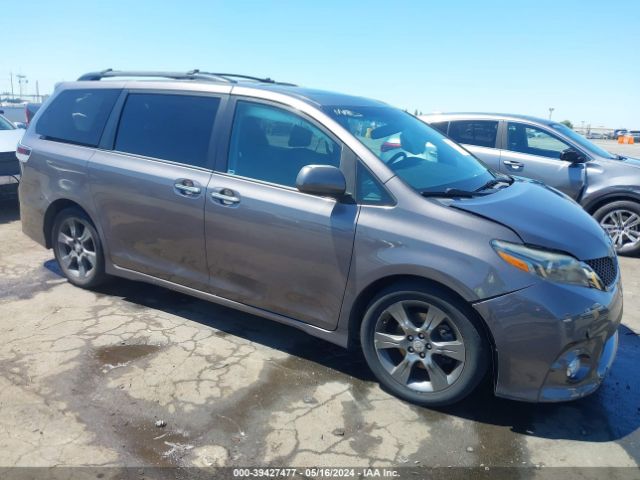 TOYOTA SIENNA 2016 5tdxk3dc7gs758214