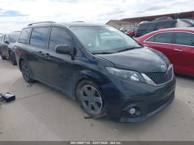 TOYOTA SIENNA 2011 5tdxk3dc8bs069758