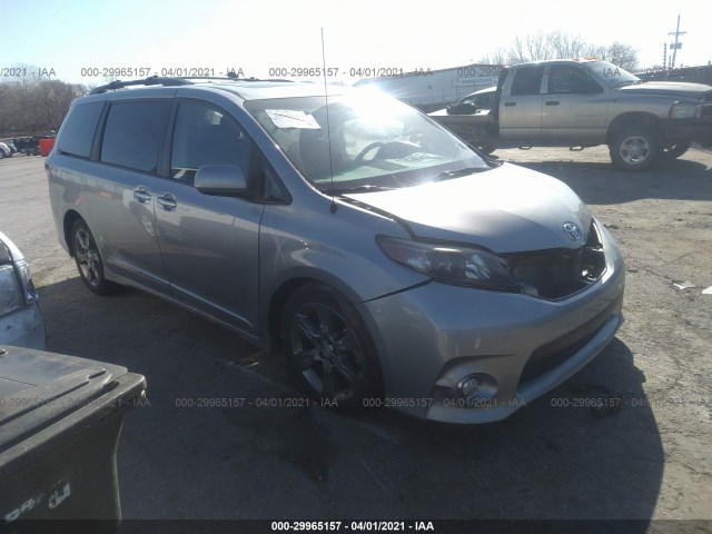 TOYOTA SIENNA 2011 5tdxk3dc8bs074748